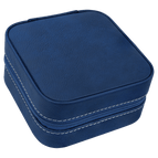 Blue with Silver Engraving