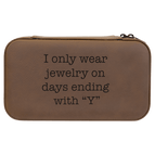 Dark Brown - Black Lettering