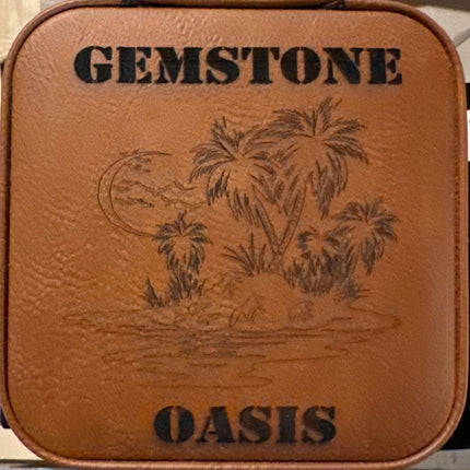 Gemstone Oasis 4x4 Jewelry Travel Case