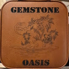 Tan with Black Engraving