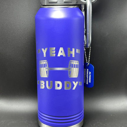 Yeah Buddy 32oz Water Bottle (Only 2 Left)