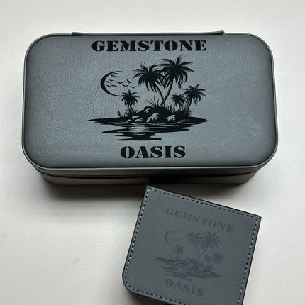Gemstone Oasis 7.5" x 4.5" Jewelry Case