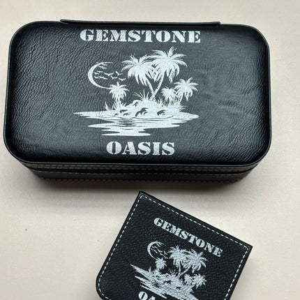 Gemstone Oasis 7.5" x 4.5" Jewelry Case