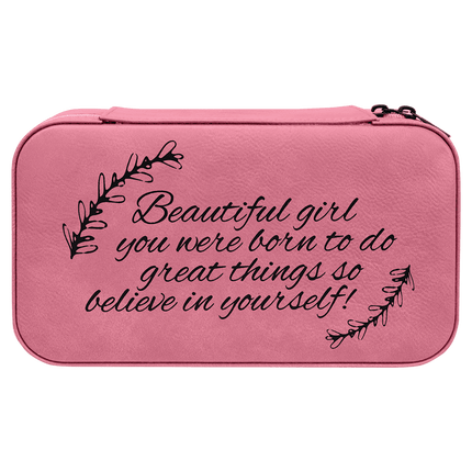 Leatherette 7.5" x 4.5" Jewelry Boxes