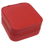 Red with Black Engraving