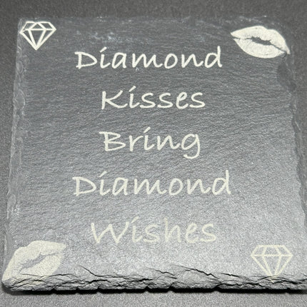 Gemstone Oasis Slate Coaster